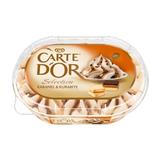 Algida Carte Dor Selection Karamel Kurabiye 850mlDondurulmuş Gıda
