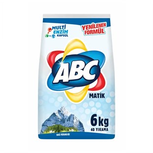 Abc Matik Çamaşır Deterjanı Dağ Esintisi 6 kg