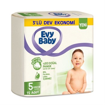 Evy Baby Ultra Fırsat Junior 5 Beden 48li 11-18 kg