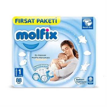 Molfix Fırsat Paketi Yeni Doğan Bebek Bezi 88li5522912