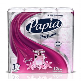 Papia Tuvalet Kağıdı Egzotik Parfümlü 32 Li