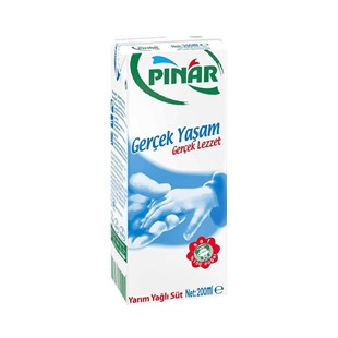 Pınar Yarım Yağlı Süt 500 mlSüt