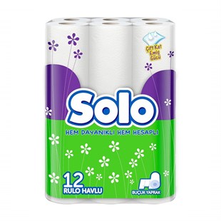 Solo Ultra Kağıt Havlu 12 Li