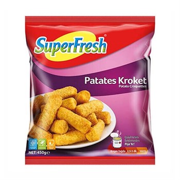Süperfresh Patates Kroket 450 gr5513047
